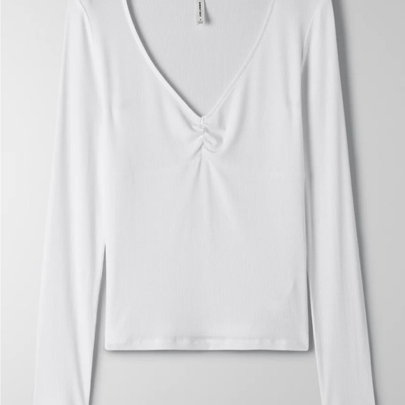 White Long Sleeve Artizia Top - Picture 2 of 5